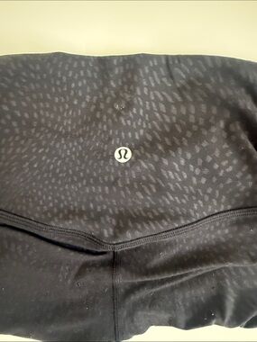 Lululemon Black Patterned Align Leggings